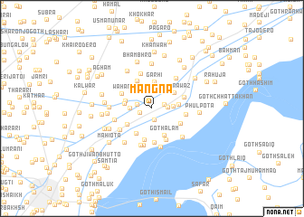 map of Mangna