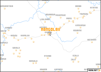 map of Mangola II