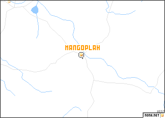 map of Mangoplah