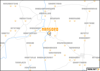 map of Mangoro