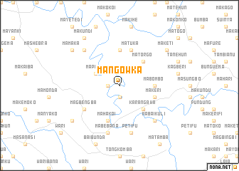 map of Mangowka