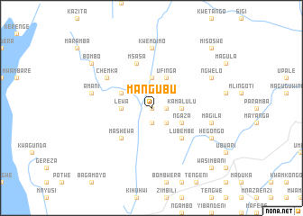 map of Mangubu