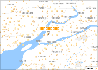 map of Mangu-dong
