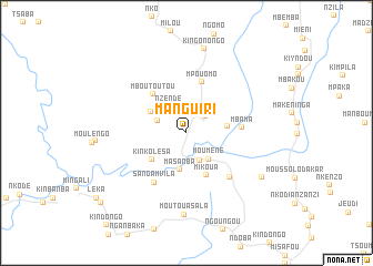 map of Manguiri