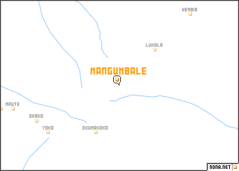 map of Mangu-Mbale