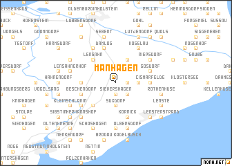 map of Manhagen