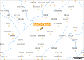 map of Mān Ho-kang