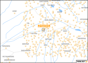 map of Mānhom