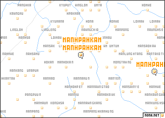 map of Mān Hpa-hkam