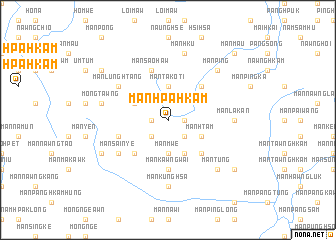 map of Mān Hpa-hkam