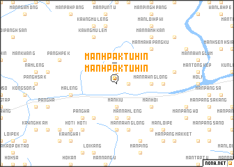 map of Mān Hpaktu-hin