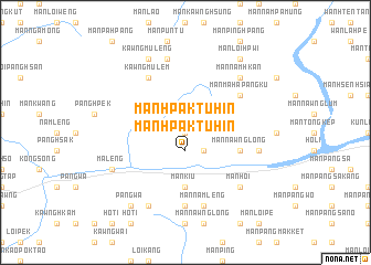 map of Mān Hpaktu-hin