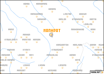 map of Mān Hpat