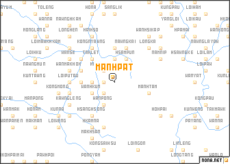 map of Mān Hpat