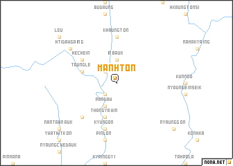 map of Manhton