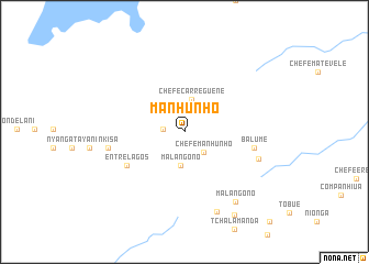 map of Manhunho