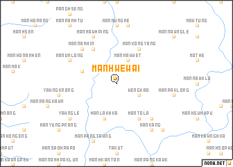 map of Mān Hwe-wai