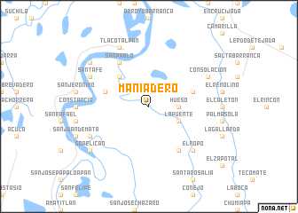 map of Maniadero