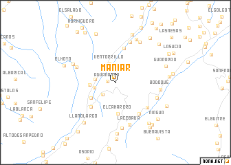 map of Maniar