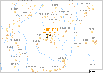 map of Manico