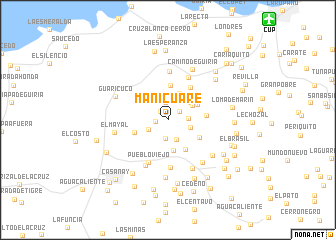 map of Manicuare