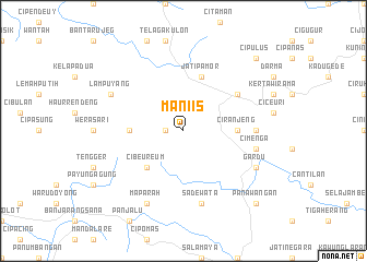 map of Maniis