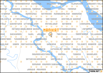 map of Mānikāt