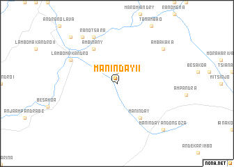 map of Maninday II