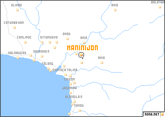 map of Maninijon