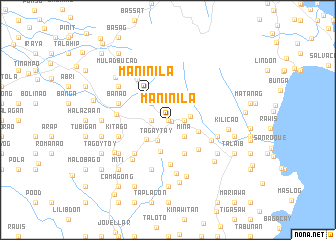 map of Maninila