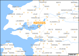 map of Maniños