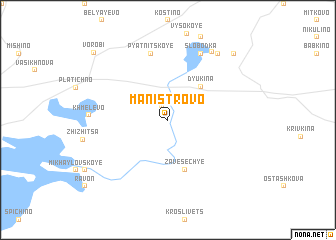 map of Manistrovo