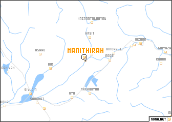 map of Manīthīrah