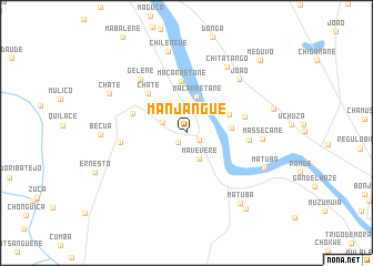 map of Manjangue