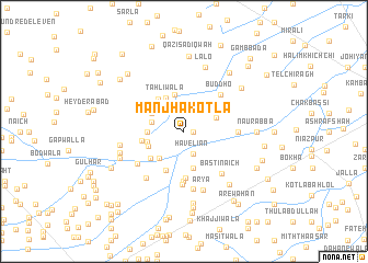 map of Mānjha Kotla