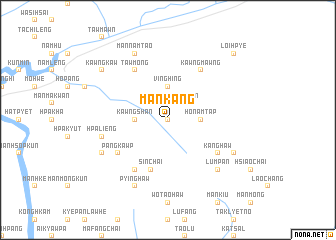 map of Mān Kang