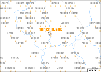 map of Mān Kaw-leng