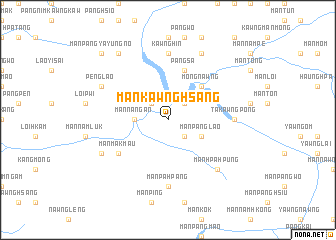 map of Mān Kawnghsang