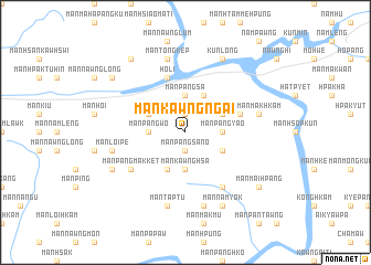 map of Mān Kawng-ngai