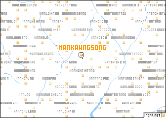map of Mān Kawng Song
