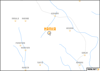 map of Manka
