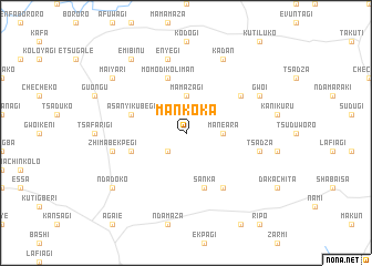 map of Mankoka