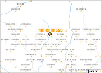 map of Mankrangso