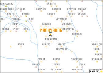 map of Mankyaung