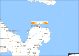 map of Manlabong