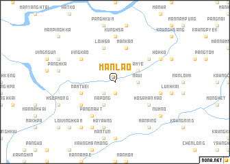 map of Mān Lao