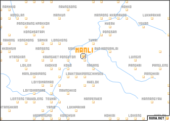 map of Mān Li