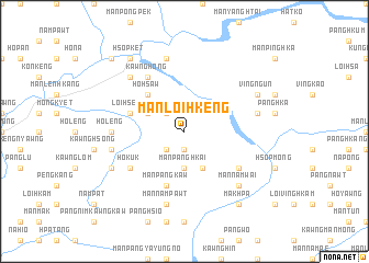 map of Mān Loi-hkeng