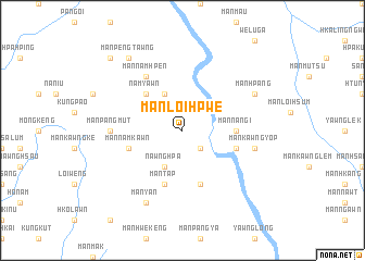 map of Mān Loi-hpwe