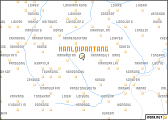 map of Mánloipántang